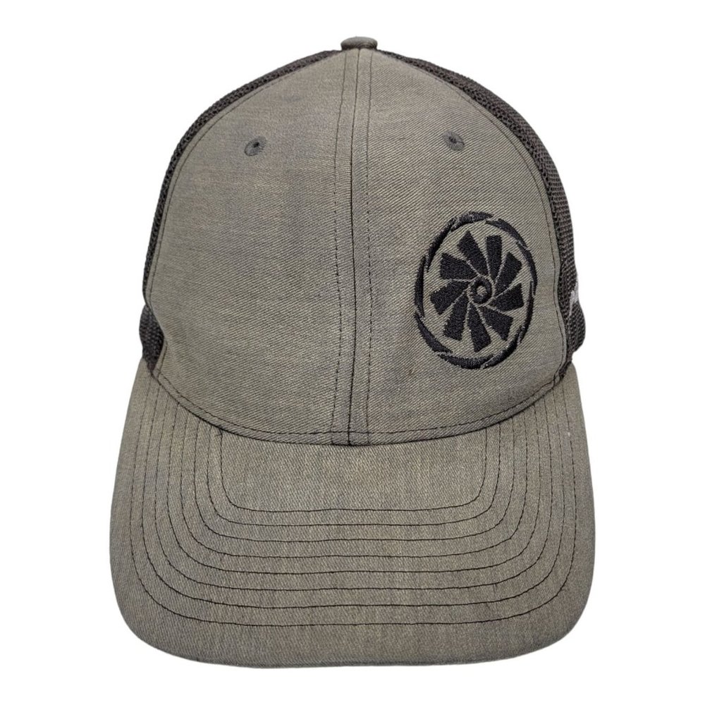 Richardson PSP Diesel Mesh Snapback Cap Trucker Baseball Hat Gray Black